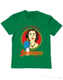 Tricou ADLER copil Squirts Verde mediu