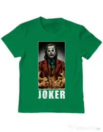 Tricou ADLER copil Joker flames Verde mediu