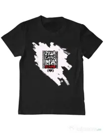 Tricou ADLER copil ZIUA CAND MA SCHIMB - Adi Morosanu Negru