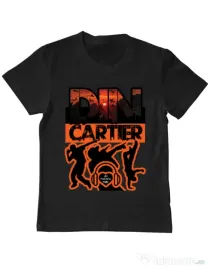 Tricou personalizat copil dincartier Negru