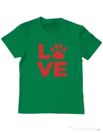 Tricou personalizat copil Love Kola Kariola Rosu Verde mediu