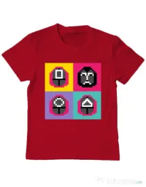 Tricou personalizat copil Four Guard Rosu