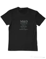 Tricou personalizat copil M&D 19 Negru