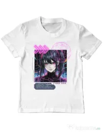 Tricou personalizat copil CYBER SOUL Alb