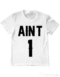 Tricou ADLER copil Ain t one Alb