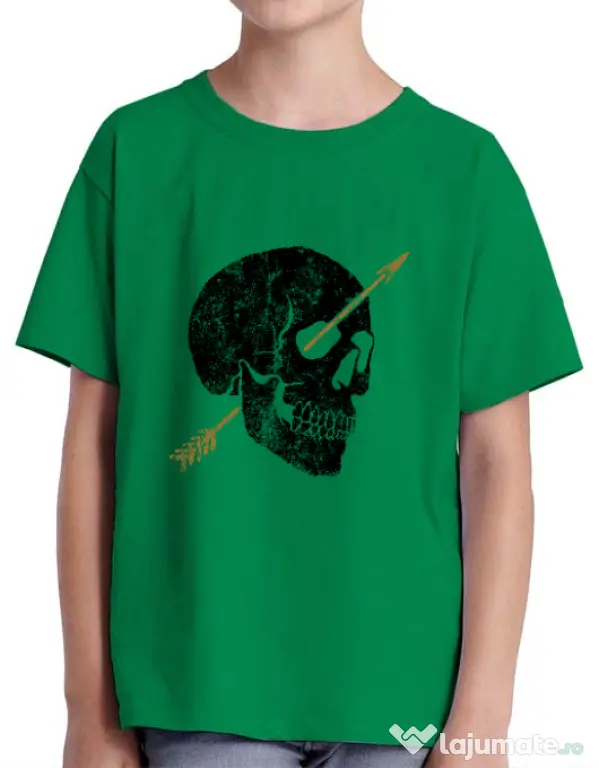 Tricou ADLER copil Arrow Verde mediu