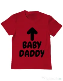 Tricou ADLER copil Baby daddy Rosu