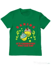 Tricou ADLER copil Baking Verde mediu