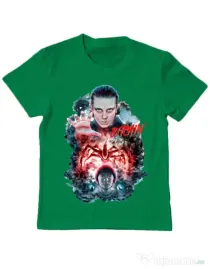 Tricou ADLER copil Bitchin Verde mediu