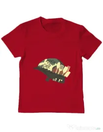 Tricou ADLER copil Born To Cook Rosu