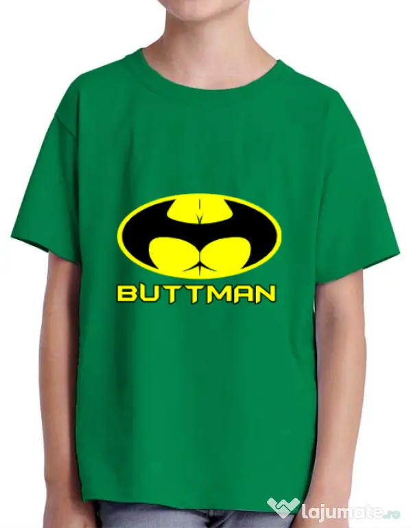 Tricou ADLER copil Buttman Verde mediu