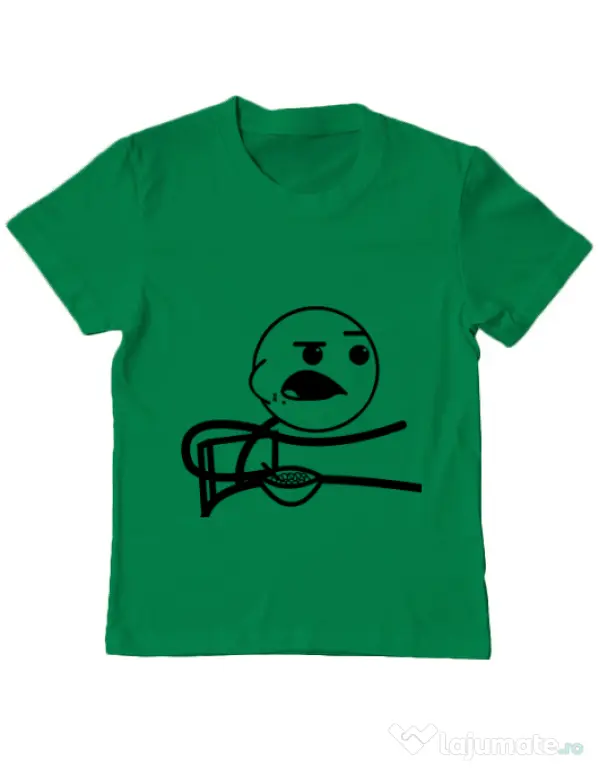 Tricou ADLER copil Cereal Guy Verde mediu