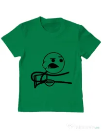 Tricou ADLER copil Cereal Guy Verde mediu