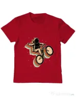 Tricou ADLER copil Cycling space Rosu