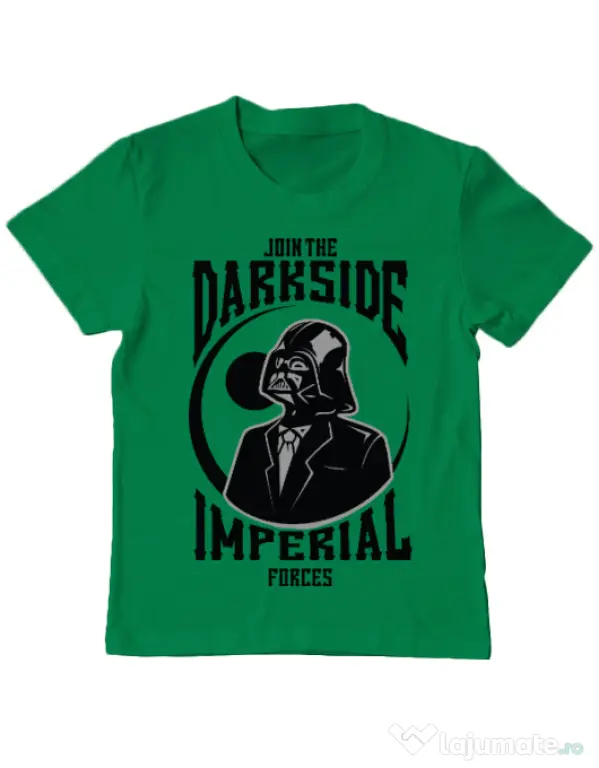 Tricou ADLER copil Darkside Verde mediu