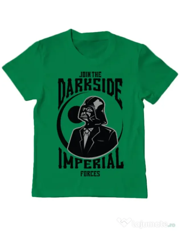 Tricou ADLER copil Darkside Verde mediu