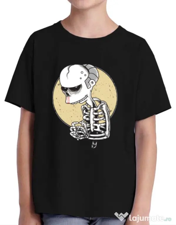 Tricou ADLER copil Death of Grandfather Negru