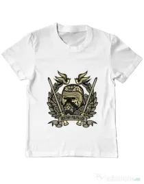 Tricou ADLER copil Destiny Fulfilled Alb