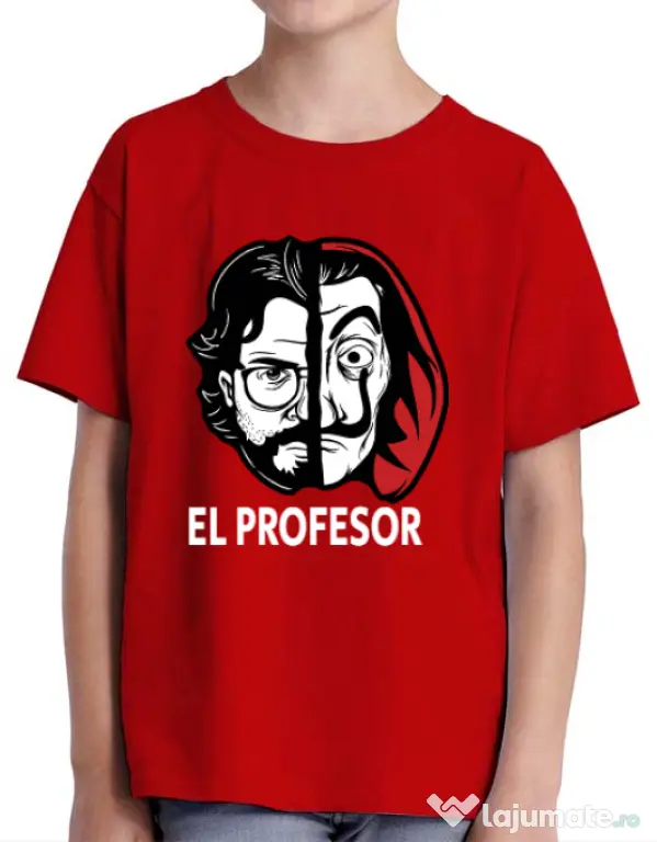 Tricou ADLER copil El profesor Rosu