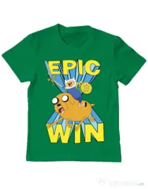 Tricou ADLER copil Epic win Verde mediu