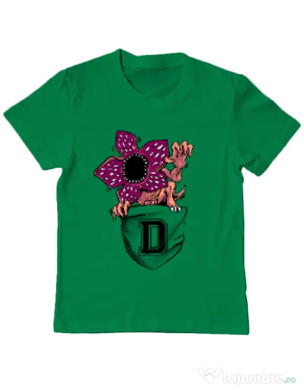Tricou ADLER copil Free hugs Verde mediu