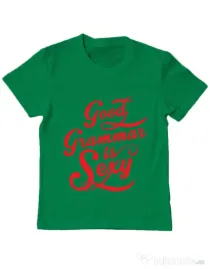 Tricou ADLER copil Good grammar Verde mediu