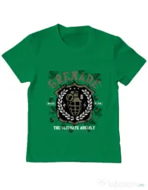 Tricou ADLER copil Grenade Verde mediu