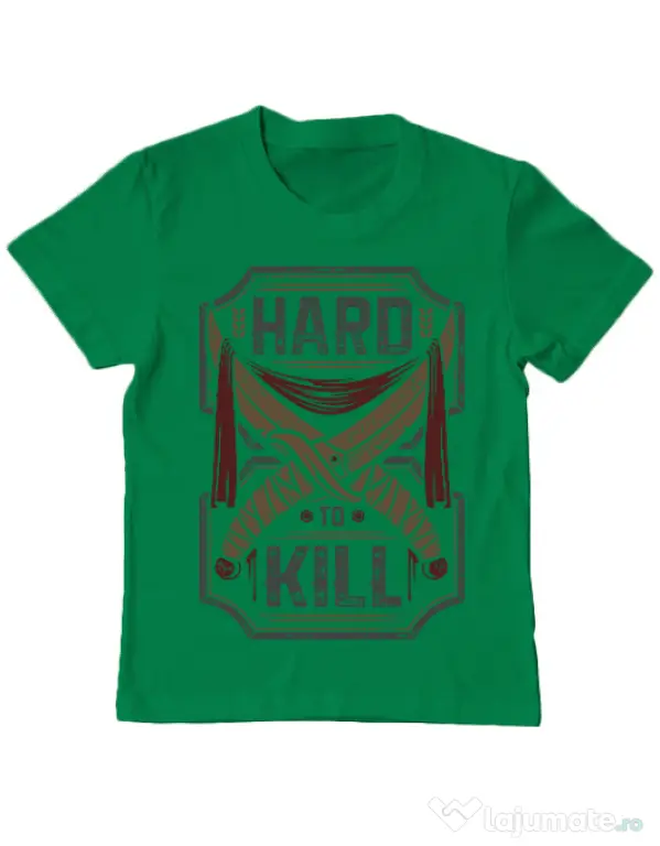 Tricou ADLER copil Hard To Kill Verde mediu