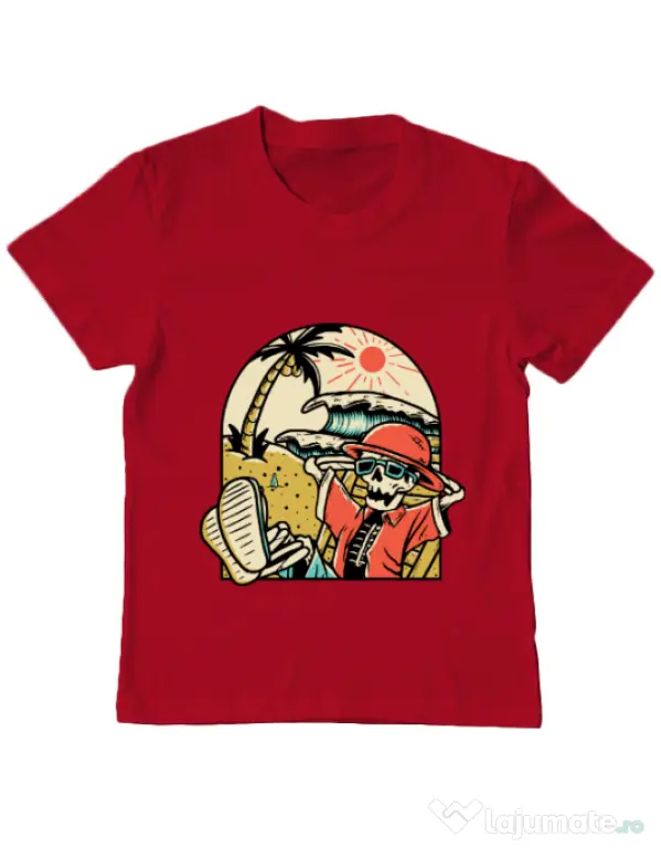 Tricou ADLER copil Have a Break Rosu