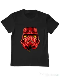 Tricou ADLER copil Helltrooperboy Negru