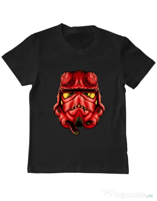 Tricou ADLER copil Helltrooperboy Negru