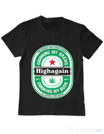 Tricou ADLER copil Highagain Negru