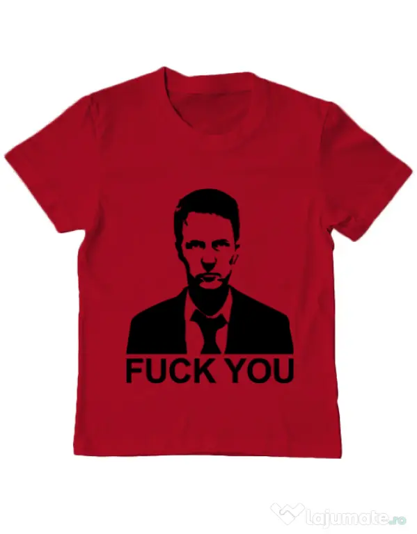 Tricou ADLER copil Jack FY Rosu