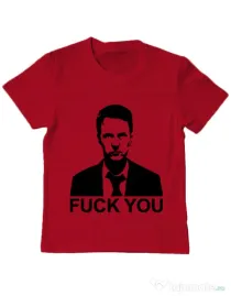 Tricou ADLER copil Jack FY Rosu