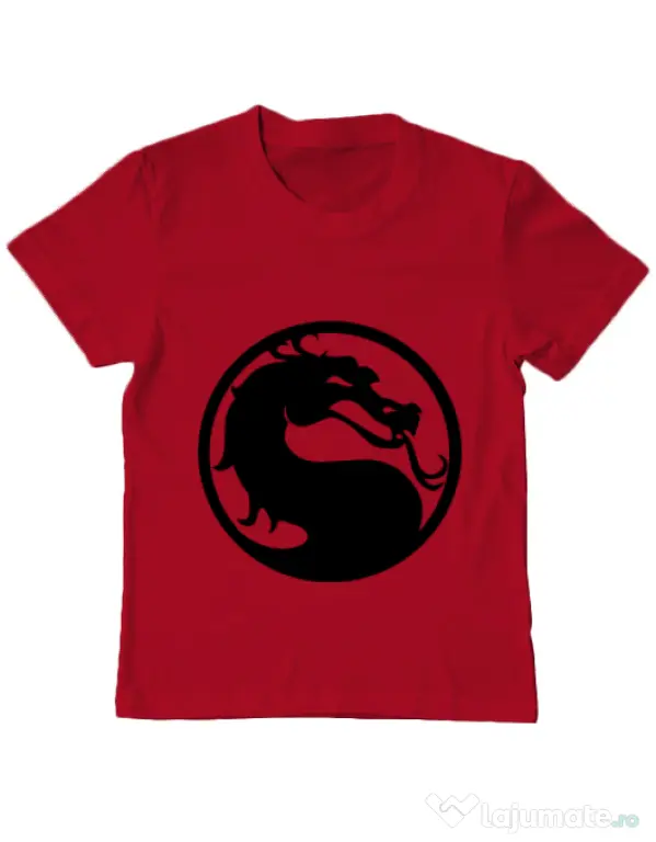 Tricou ADLER copil Kombat time Rosu