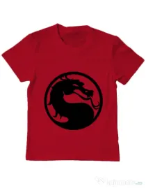Tricou ADLER copil Kombat time Rosu