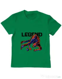 Tricou ADLER copil LEGEND Verde mediu