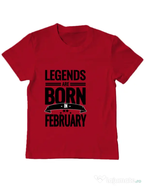 Tricou ADLER copil Legends Rosu