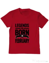 Tricou ADLER copil Legends Rosu