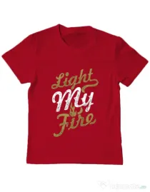 Tricou ADLER copil Light My Fire Rosu