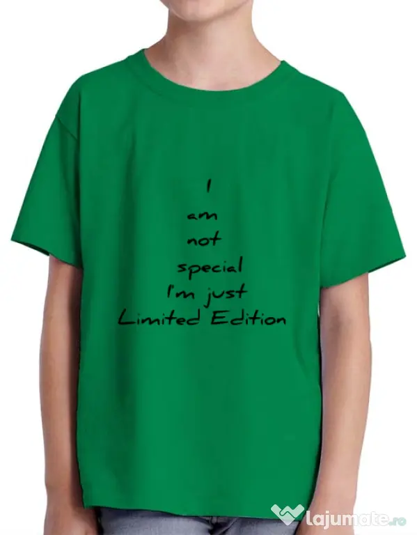 Tricou ADLER copil Limited edition 2 Verde mediu