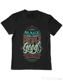Tricou ADLER copil Make people feel good Negru
