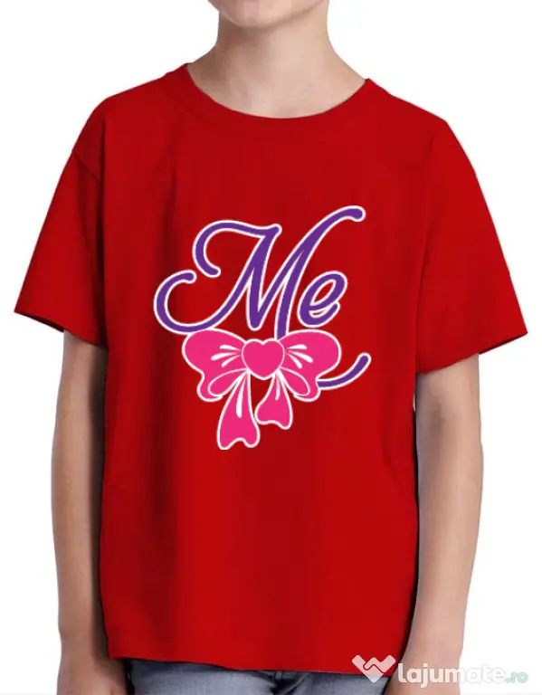 Tricou ADLER copil Me Rosu