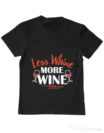 Tricou ADLER copil More wine Negru