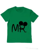 Tricou ADLER copil Mr Mickey Verde mediu
