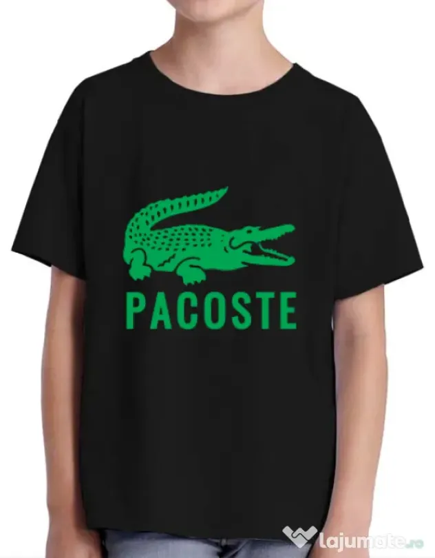 Tricou ADLER copil Pacoste Negru