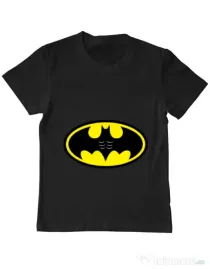 Tricou ADLER copil Six pack Batman Negru