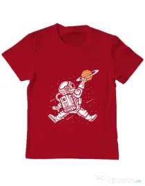 Tricou ADLER copil Space Jump Rosu