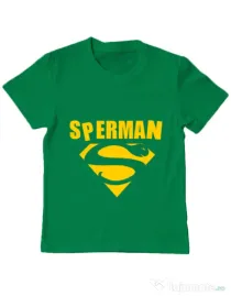 Tricou ADLER copil Sperman Verde mediu