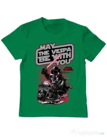 Tricou ADLER copil Star rider Verde mediu